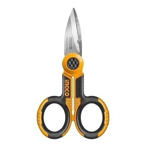 Tijera Electricista Cortar Cables 145mm Ingco Profesional