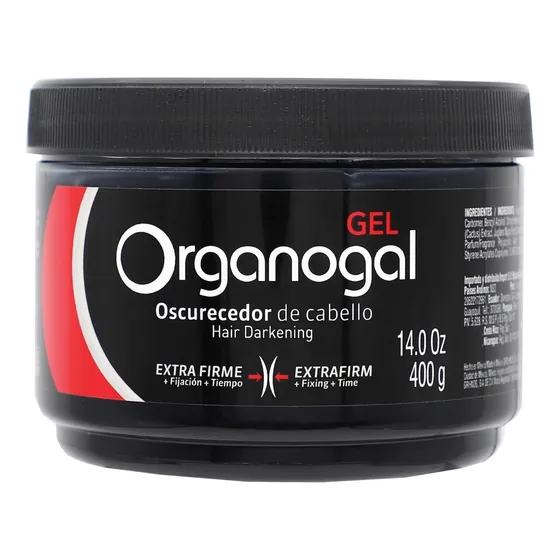 Gel Extra Firme Oscurecedor De Canas Organogal