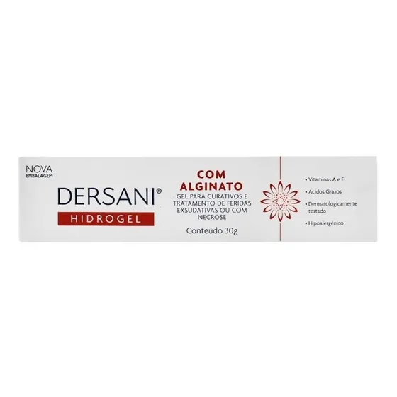 Dersani Hidrogel Com Alginato Bisnaga 30g