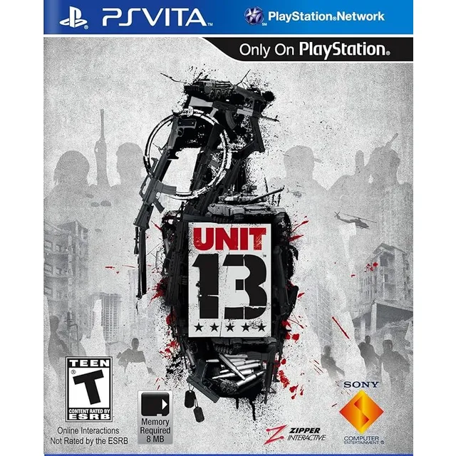Juego Unit13 para Psvita en soporte físico de 8 MB A14778