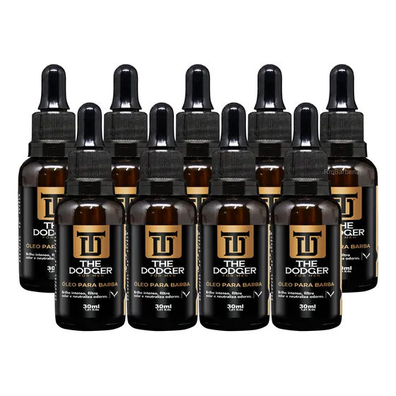 Óleo Pra Barba The Dodger 30ml Atacado Hidrata E Amacia 10un