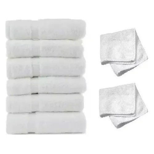 6 Toallas Cannon Hotelera Cuerpo 100% Algodón Promoción
