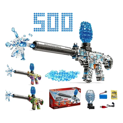 Blaster Nerf Pro Gelfire Ghost Bolt Action W/ 5000 Gel Round