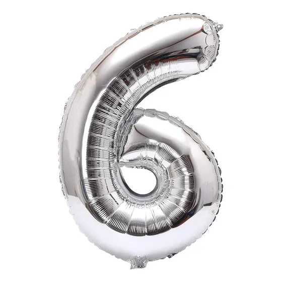 Globo Metalico Numero Gigante 86 Cm 32 In Cumpleaños Fiesta