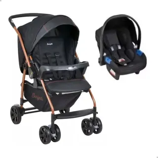 Carrinho Rio K Preto Cobre Com BebĂȘ Conforto - Burigotto Carrinho Rio K Preto Cobre Com BebĂȘ Conforto - Burigotto