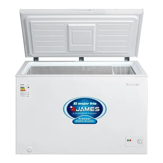 Freezer Horizontal James 418 Lts Fhj 410 M