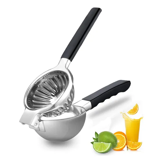 Drisharp Exprimidor Limon Acero Inoxidable Citrico Asa Metal