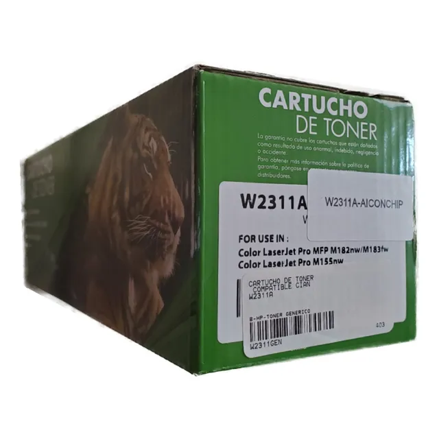 Toner Cian W2311a Con Chip Compatible Con Hp M 182 183 155
