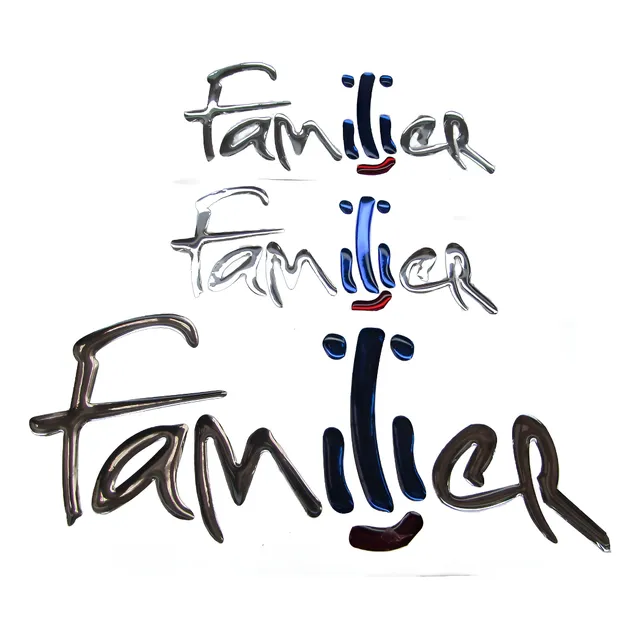 Emblemas Familier Logan (3 Emblemas)