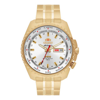 Relógio Orient Masculino Automático 469gp057f S1kx Cor Da Correia Dourado Cor Do Bisel Dourado Cor Do Fundo Prateado Relógio Orient Masculino Automático 469gp057f S1kx Cor Da Correia Dourado Cor Do Bisel Dourado Cor Do Fundo Prateado
