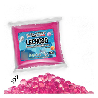 Bolitas De Hidrogel Lechoso 50 Gr Munición Reforzada Lechosa Bolitas De Hidrogel Lechoso 50 Gr Munición Reforzada Lechosa