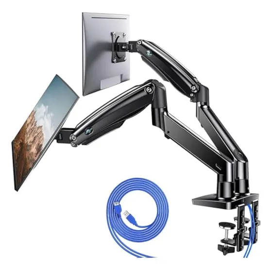 Huanuo Soporte De Monitor Doble Para 13 A 35