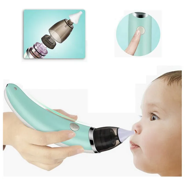 Aspirador Nasal Eléctrico Limpiador De Nariz Para Bebes