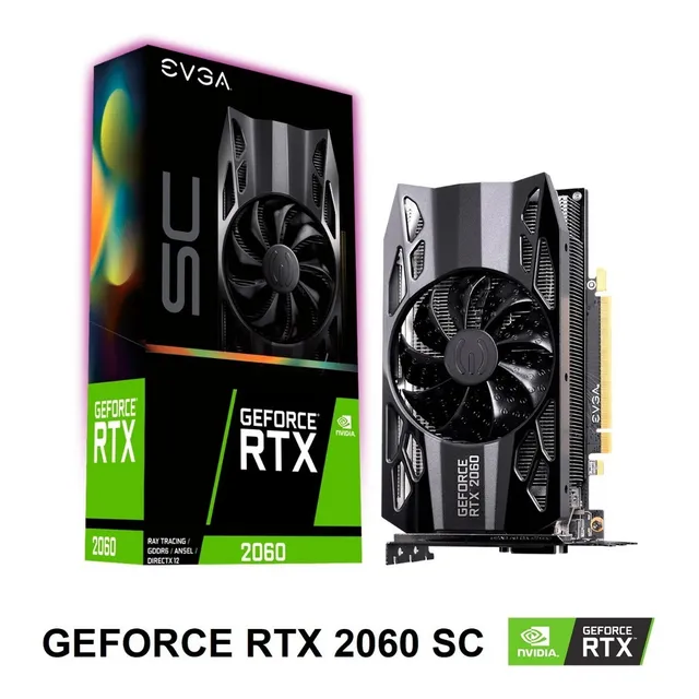 Tarjeta De Video Evga Geforce Rtx 2060 Sc 6gb Gddr6