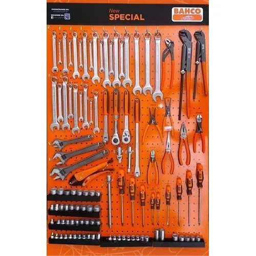 Panel Chapa Completo 112 Pzs. Bahco New Special