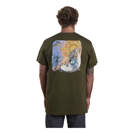 Polo Billabong Hombre Early Bird Ii Verde