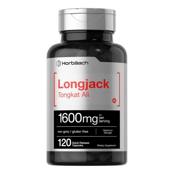 Horbaach Longjack 1600mg Aumento De Testosterona 120capsulas