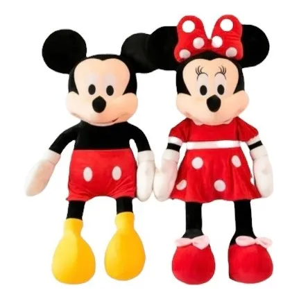 Peluche Mickey O Minnie Importado 35cm