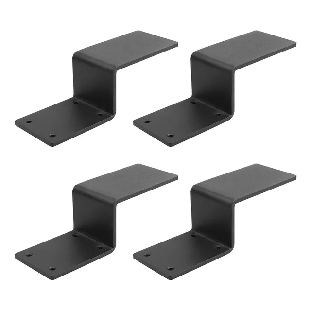 Soporte Barra Cerrada Para Puerta Color Negro Seguridad In