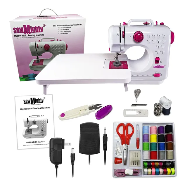 Minimáquina De Coser Portátil Sew Mighty Mighty Multi Con Ki