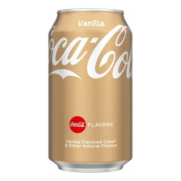 Gaseosa Americana Importada Coca Cola® Sabores Vainilla