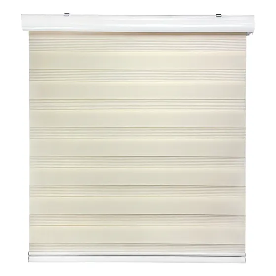 Cortina Roller Duo Zebra Día Y Noche 120 X 200 Cm Beige Guiza
