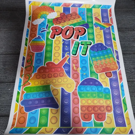 Afiche De Pop It