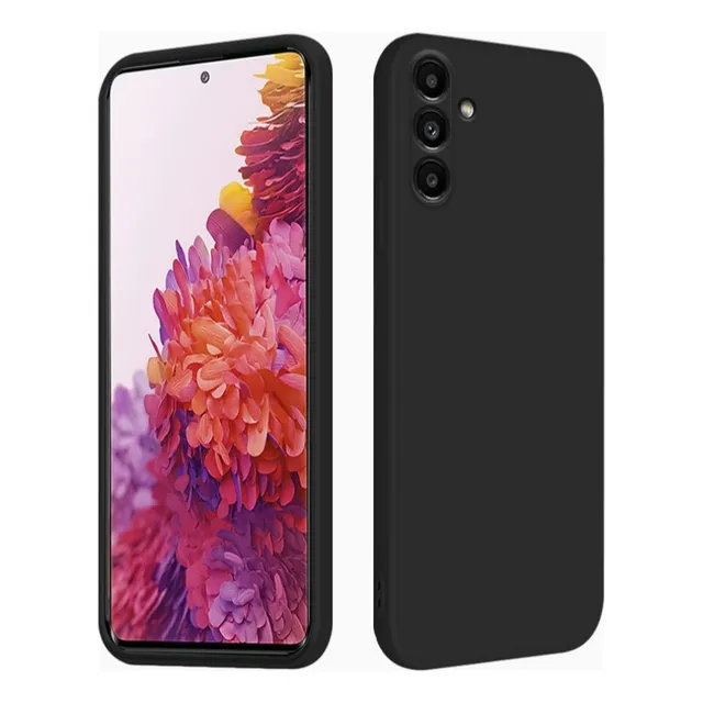 Case Funda Silicona Gamuzada Premium Para Samsung A34/ Negro