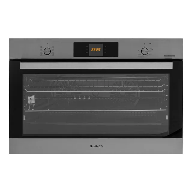 Horno Electrico De Empotrar Hee 90 Premium Inox James Color Acero inoxidable