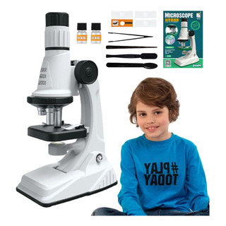 Microscopio Óptico Para Niños Juego Portátil De Experimentos Microscopio Óptico Para Niños Juego Portátil De Experimentos