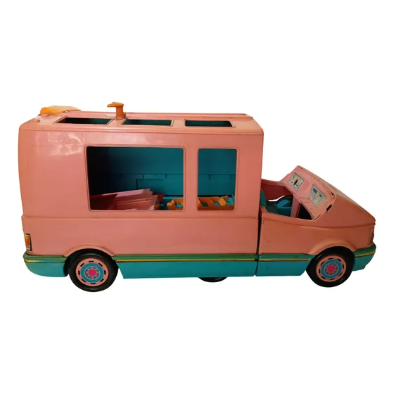 Barbie Trailer Camper Estrela Usado Incompleto No Estado