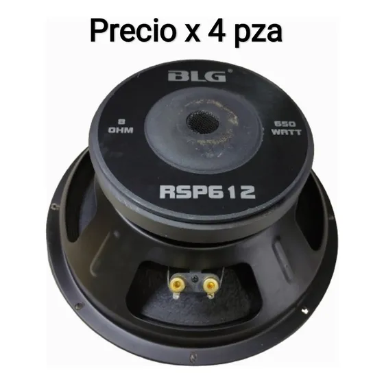 Corneta Medio  12 Pulgadas 650w 8 Ohm  300 Rms 2.5 Bob.