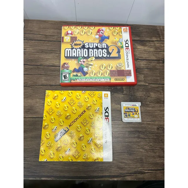 New Super Mario Bros 2 Nintendo 3ds Original