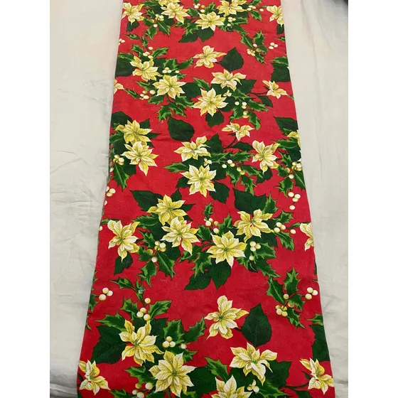 Mantel De Navidad Mesa Rectangular U Ovalada. Usado