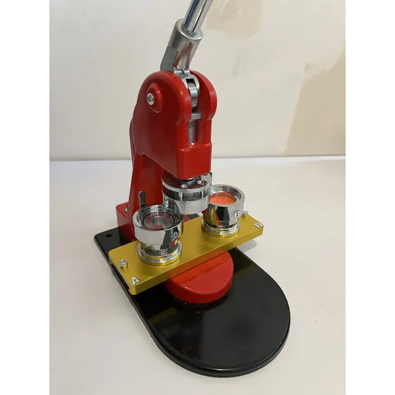 Máquina Para Hacer Llaveros + Material Para 1500 Nuevo