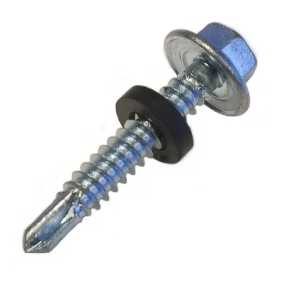 Tornillo Autoperforante Tel T2 Hex P/ Mecha 14 X 2  X 80u