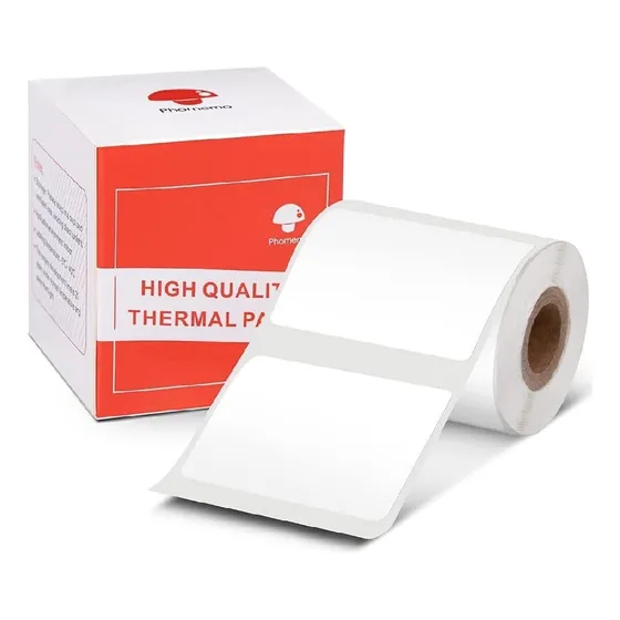 Etiqueta Blanca Rectangular 40mm X 30mm Para M110 Buho Store