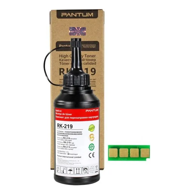 Recarga Tóner Original Pantum P2509w M6559nw Rk219 1,600 Pag
