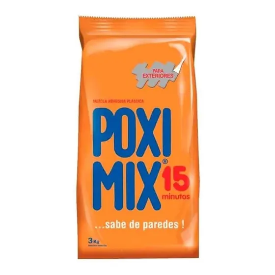 Poximix Exterior Repara Grietas 3kg - Imagen Pinturerías -