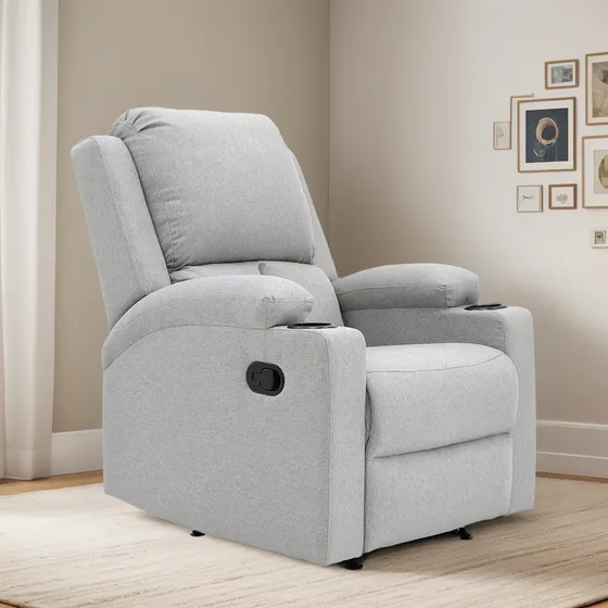 Sillón Manual Tela Reposet Reclinable Fijo Vanlig®