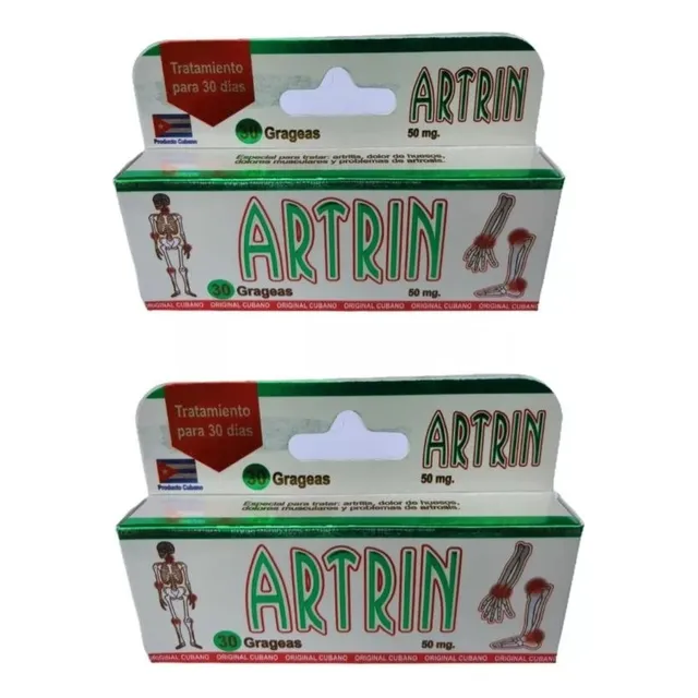 Artrin Cubano Original X2 Cajas