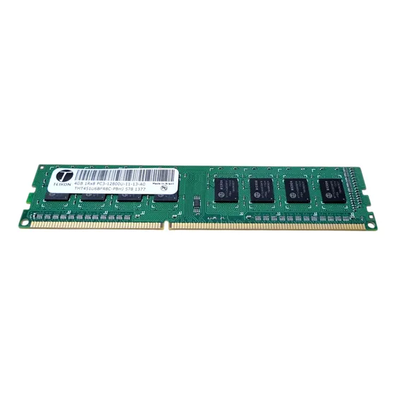 Memória Ram Teikon 4gb Desktop Ddr3 Dimm Pc3-12800u 1600mhz