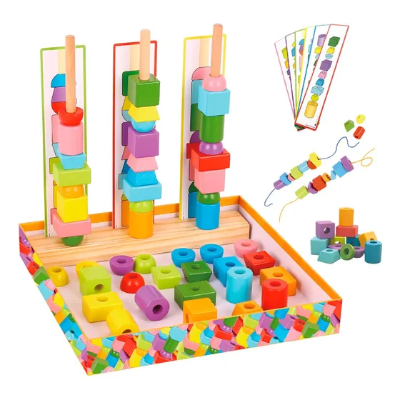 MAGICAMENTE | Juguete didáctico Montessori para niños | Juguetes educativos de madera | Material Didáctico Preescolar | Juguetes didácticos para Bebes