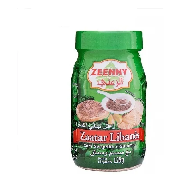 Zaatar / Zatar Libânes Com Gergelim Zeenny 125g