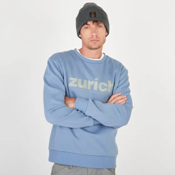 Buzo Hombre Kevingston Rigger Estampado Frisado Relaxed