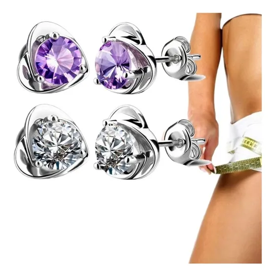2par Pendientes De Germanio Magnetology Lymphatic Adelgazar6