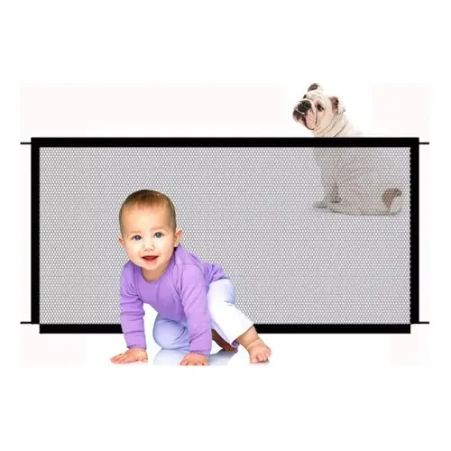 Perro Puerta Protectora Mascota Segura Malla Cerca Portátil