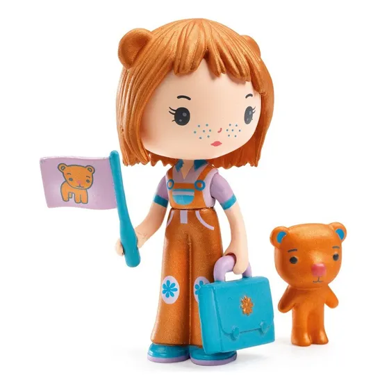 Muñeca Coleccionable Pequeña De 7.5cm Tinyly Djeco