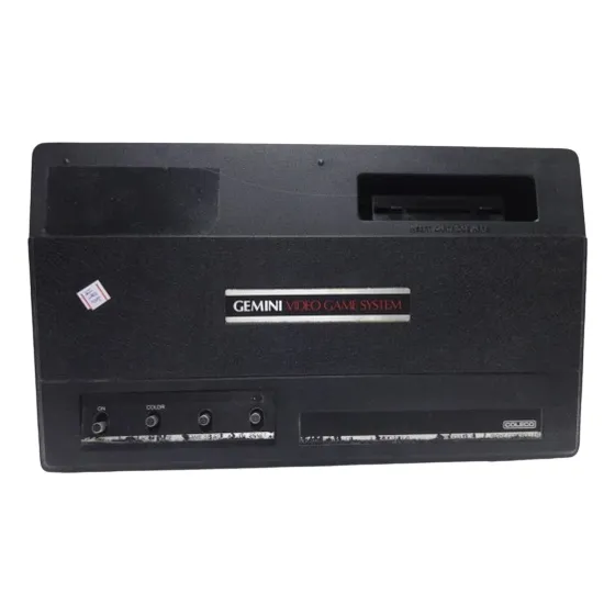 Só Console Gemini Vídeo Game System Original Compatível Atari