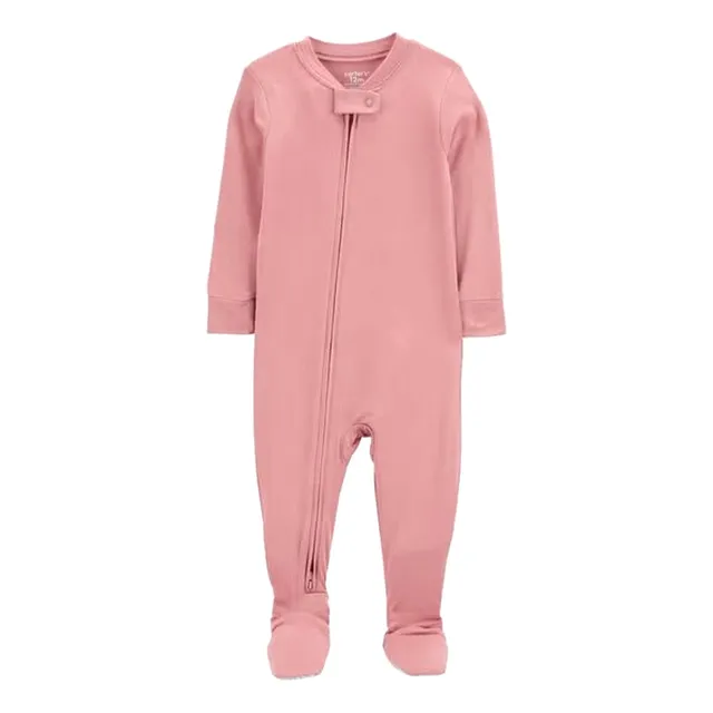 Mameluco Con Capucha Carters Rosa 12m